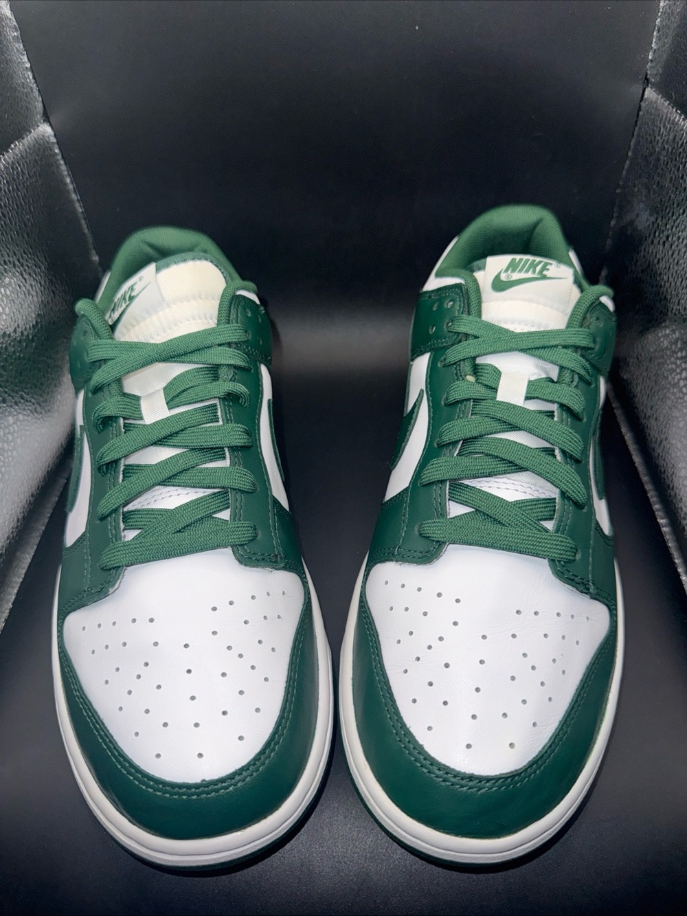 Size 10 - Nike Dunk Low Michigan State, DD1391-101, Clean, No Box, Great Cond